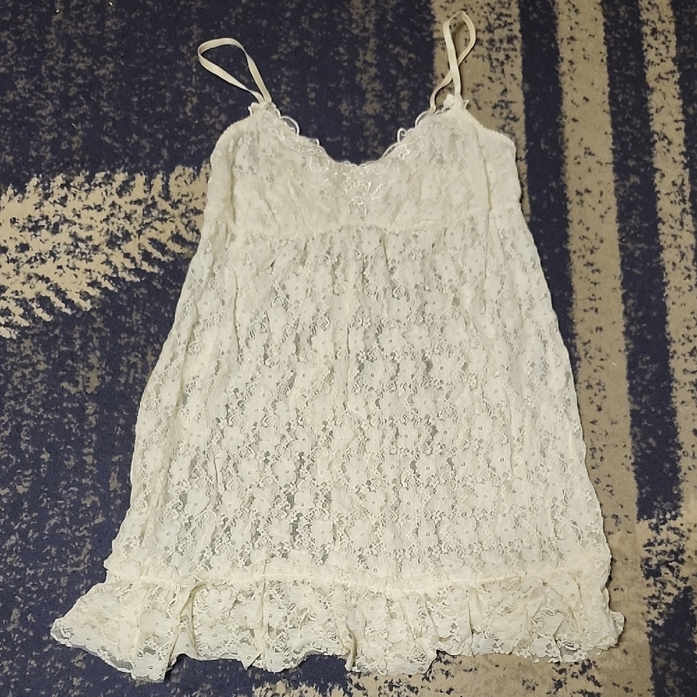 Linea Donatella Cream Lace Lingerie